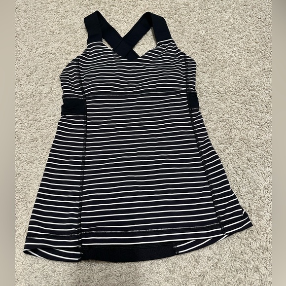 Lululemon Parallel Stripe Speed Tight + Tank - Picture 7 of 15